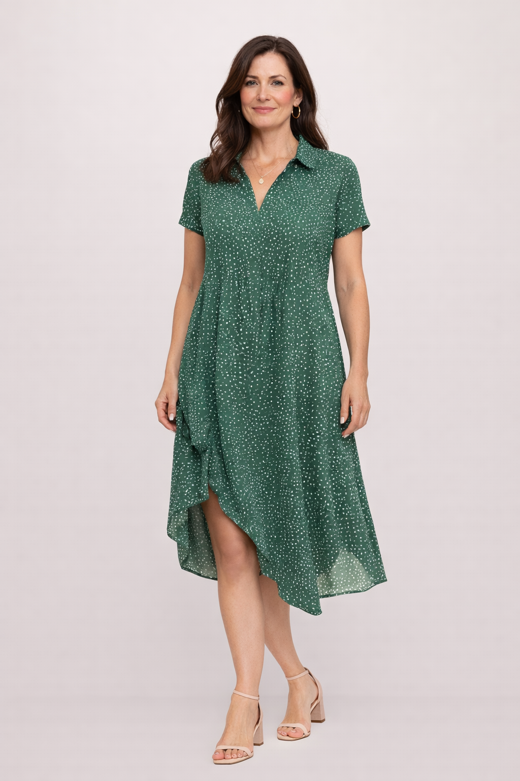 The Olivia Dress - Dark Green