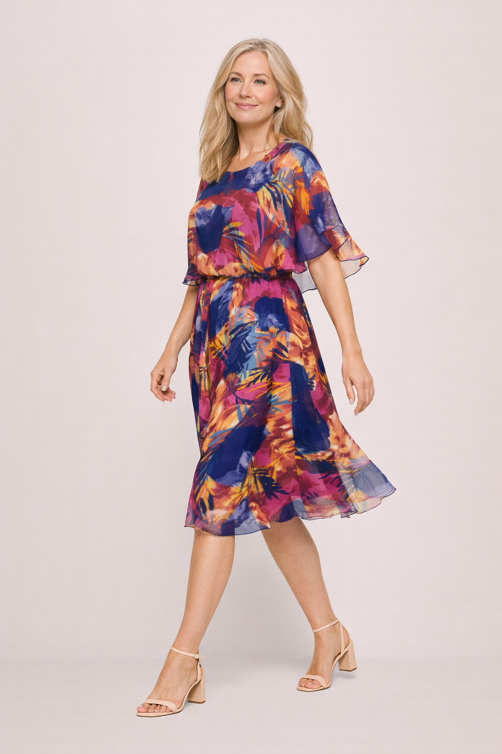The Dacey Dress - Leaves