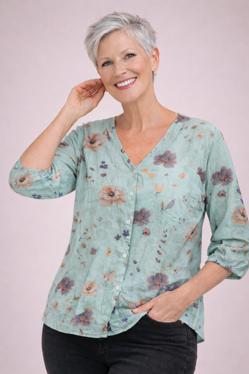Spring Blouse - Flowers