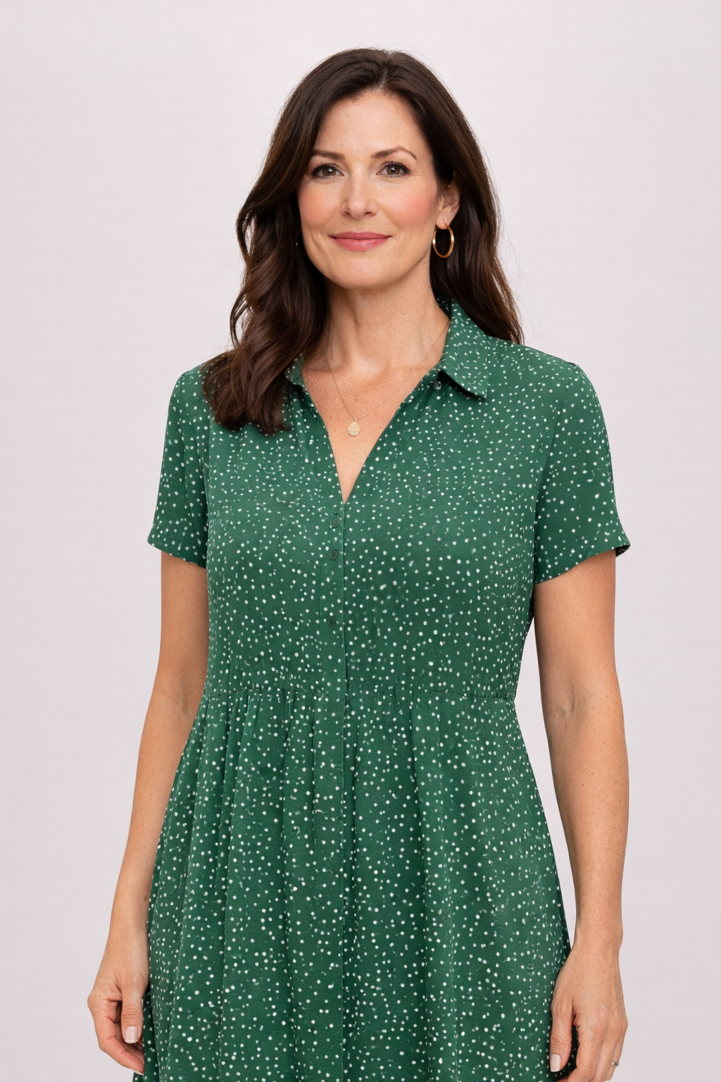 The Olivia Dress - Dark Green